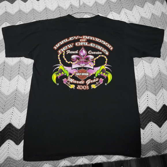 COPY - Harley Davidson Mardi Gras Tee - Picture 2 of 2